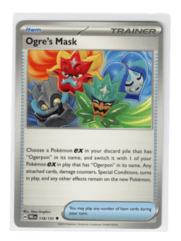 2025 Ogre's Mask #118 Prismatic Evolutions
