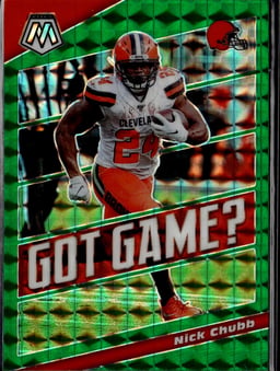 2020 Nick Chubb #GG22 Mosaic Got Game?