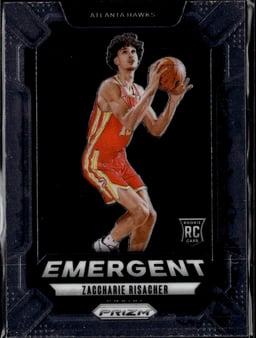 2024 Zaccharie Risacher #6 Prizm Emergent