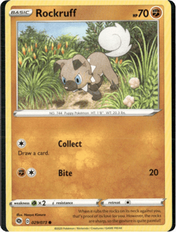 2020 Rockruff #29 Champion's Path