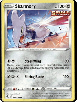 2021 Skarmory #182 Fusion Strike