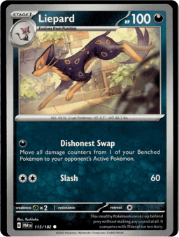 2023 Liepard #115 Paradox Rift