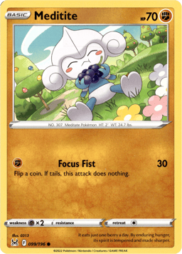 2022 Meditite #99 Lost Origin