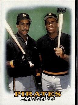 1988 Barry Bonds #231 1987 Team Leaders