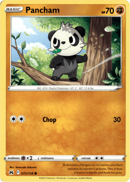 2023 Pancham #72 Crown Zenith