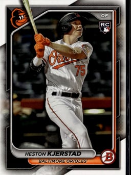 2024 Heston Kjerstad #9 Bowman