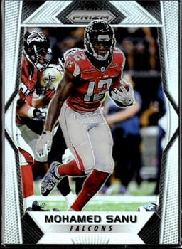 2017 Mohamed Sanu #189 Prizm
