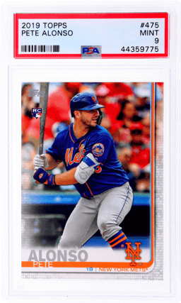 2019 Topps Pete Alonso #475 PSA 9