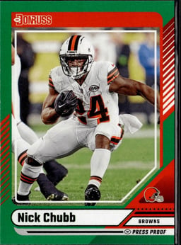 2023 Nick Chubb #107 Press Proof