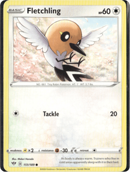 2020 Fletchling #151 Darkness Ablaze