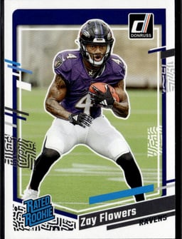 2023 Zay Flowers #307 Donruss