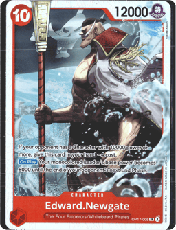 2026 Edward.Newgate (foil) #5 The World's Strongest Warriors