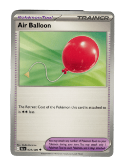 2025 Air Balloon  (Poke Ball)  #079 Black Bolt