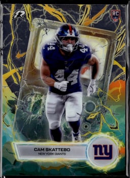 2025 Cam Skattebo #VT-5 Topps Resurgence Voltaic