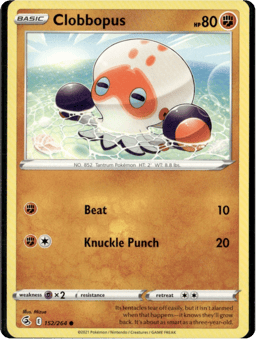 2021 Clobbopus #152 Fusion Strike