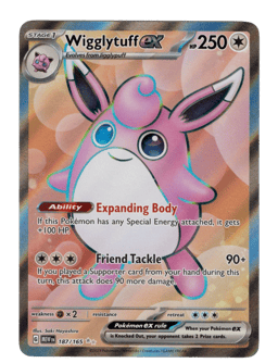 2023 Wigglytuff ex #187 151