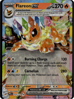 2025 Flareon ex #14 Prismatic Evolutions
