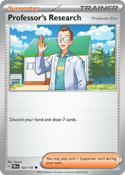 2025 Professor's Research #123 Prismatic Evolutions
