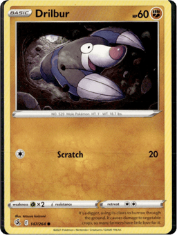 2021 Drilbur #147 Fusion Strike
