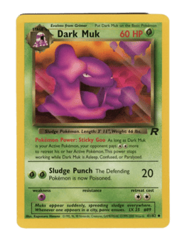 2000 Dark Muk #41 Team Rocket Unlimited
