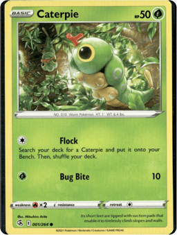2021 Caterpie #1 Fusion Strike