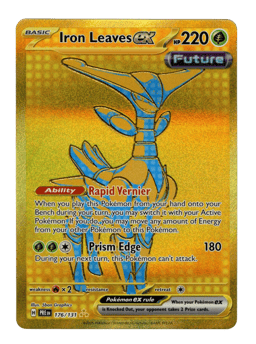2025 Iron Leaves ex #176 Prismatic Evolutions