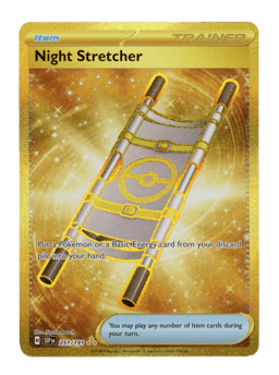 2024 Night Stretcher #251 Surging Sparks