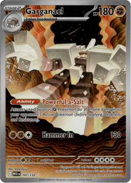 2025 Garganacl #147 Mega Evolution