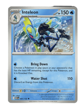 2025 Inteleon #41 Mega Evolution
