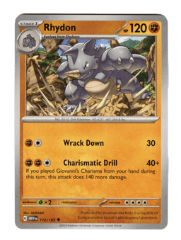 2023 Rhydon #112 151