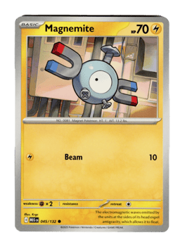 2025 Magnemite #45 Mega Evolution