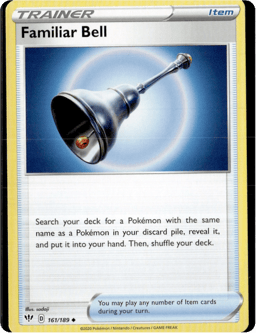 2020 Familiar Bell #161 Darkness Ablaze