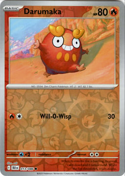 2025 Darumaka #13 Black Bolt