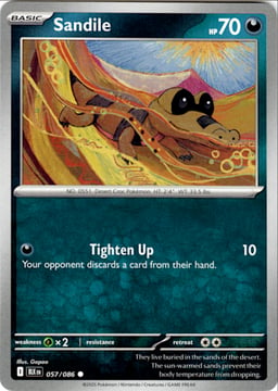 2025 Sandile #57 Black Bolt