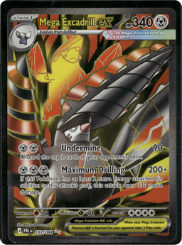 2026 Mega Excadrill ex #103 Pitch Black