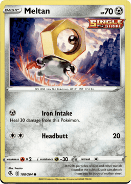 2021 Meltan #188 Fusion Strike