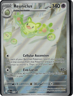 2023 Reuniclus #212 Scarlet & Violet Black Star Promos