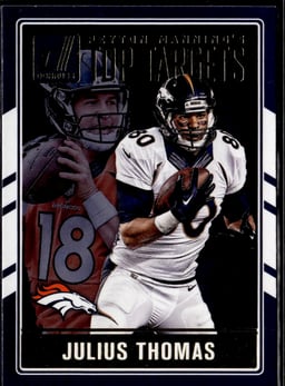 2016 Julius Thomas #9 Peyton Manning's Top Targets
