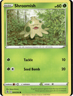 2021 Shroomish #4 Fusion Strike