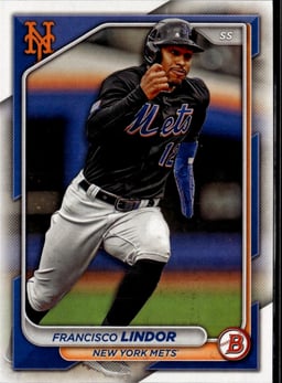 2024 Francisco Lindor #38 Bowman