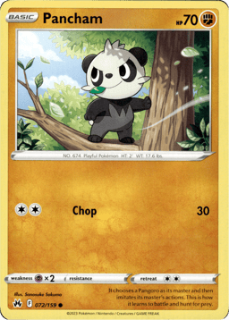 2023 Pancham #72 Crown Zenith