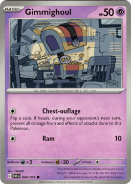 2024 Gimmighoul #44 Paldean Fates