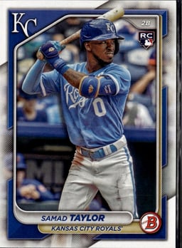 2024 Samad Taylor #100 Bowman