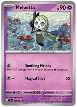 2025 Meloetta #40 Phantasmal Flames