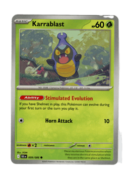 2025 Karrablast  (Master Ball) #009 Black Bolt