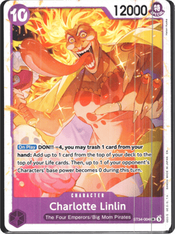 2026 Charlotte Linlin (foil) #4 PURPLE Charlotte Katakuri