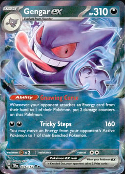 2024 Gengar ex #104 Temporal Forces