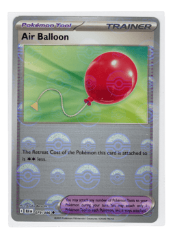 2025 Air Balloon  (Poke Ball)  #079 Black Bolt