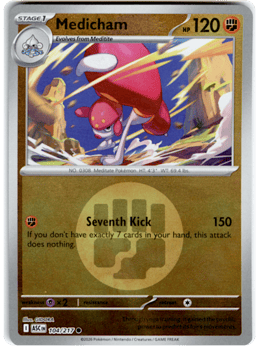 2026 Medicham (Energy Reverse) #104 Ascended Heroes