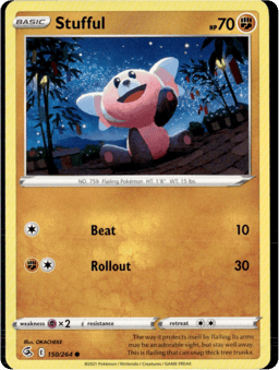 2021 Stufful #150 Fusion Strike